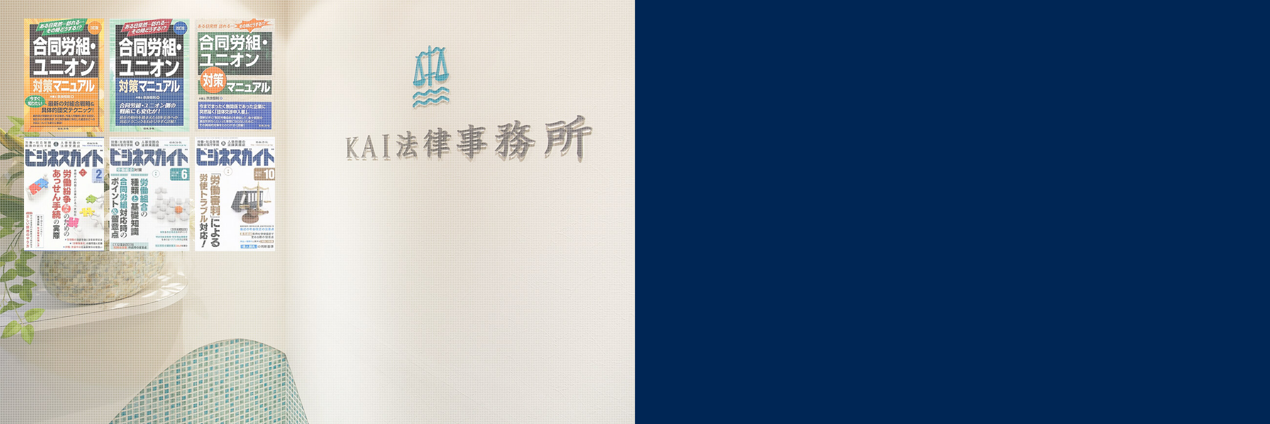 経営者側労務問題取り扱い実績２４年